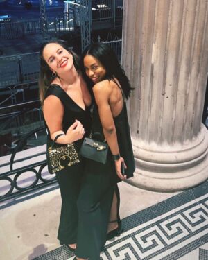 Pippa Bennett-Warner Instagram - @nationalgallery  @hermes 🖤
#natgala
#ng200
