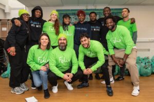 Pippa Bennett-Warner Instagram - I knew Saturday was going to be great but it turned out to be better than I could have ever imagined.

Thank you @thefelixproject, @rise.365 and @madeupkitchen (have a click through to their accs and see all the wonderful work they’re doing) for having us. It was a total joy to spend time with you all and help out in the community shop!

My Gangs fam (@sopedirisu @valenekane @ifadyelsayed @erishuka @orlishukaofficial) thank you for coming out and supporting three charities that are very close to my heart. Love you all.

@mikeeagleh @marcusrobertsuk @charlie_neal_ ♥️

And thank you @evening.standard, @lucyyoungphotos @alexgoldsmith13 for being there with us.

I’ve added the @rise365 gofundme page to my bio. Joyclen and her team are doing wonderful things. If you can make a donation, big or small it would be very much appreciated!! 📸 by @lucyyoungphotos