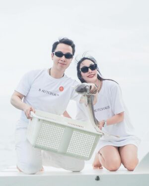Pitchanart Sakakorn Instagram - กิจกรรม กรุงเทพ-พัทยา-ปลาฉลาม กับ  @bautohaus.official ♥️🦈