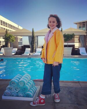 Pixie Davies Instagram - LOVE LOVE LOVE my new #vivetta jacket from @melijoe.paris their website is so so cool!!! 😎 💕❤️ 🐭
