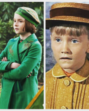 Pixie Davies Instagram - So fun to see @karendotrice this morning. The Banks girls then and now 😂 👏  Such a kind cool person- check out the amazing job she does looking after animals in California! 🦌🐹🐰🐶🐵🦄🦘🐇🐕🦚 #marypoppins #janebanks #annabelbanks #marypoppinsreturns