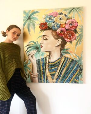Pixie Davies Instagram - Redecorating my room and I couldn’t say no to this!!! I’ve been reading lots about Frida Kahlo recently and have just finished I am Malala (I can’t recommend it enough). Does anyone else have any recommendations I can read from strong girls and women? 💪🏼
