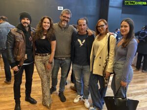Plutarco Haza Instagram - Estábamos listos para empezar! @luceromexico @bardasano @joseron3 @vix #elgallodeoro