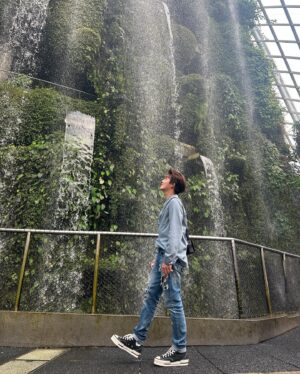 Poh-Shiang Lee Instagram - Flower Dome 濱海灣花園 Gardens by the Bay
新加坡最後一天，還是必須得去一下Flower Dome，
不管怎麼樣那邊是我認為冷氣最強，又可以呆很久的地方
😂😂🤣🤣🤣 所以當你很熱，又不知道去哪裡觀光的話，
可以花36元去看瀑布，去看花，去吹冷氣😂🤣😂😂🤣舒服😌

#濱海灣花園  #flower #gardensbythebay #新加坡🇸🇬 #singapore