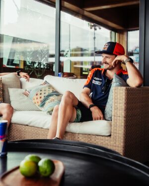 Pol Espargaró Instagram - READY TO RACE, Orange Squad?! 🔥 

We can’t get enough of this trio. Join us here this weekend at the #ItalianGP as our boys take on the Tuscan hills with their KTM RC16’s. Lesss’go! 🚀🇮🇹 

#KTM #ReadyToRace #MotoGP #Motorsport @motogp