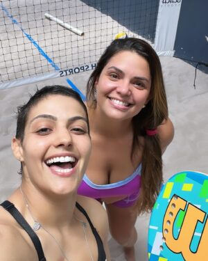 Poliana Botelho Instagram - De volta ao beach tênis 🎾