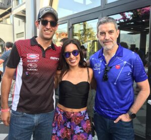 Polo Ramírez Instagram - Junto a mis compañeros de posta en el Subaru Ironman 70.3 Pucón 2023. @sebalassalle_tri tremendo nadador y @margarita_masias corredora fuera de serie. ¡Vamos con todo! @subaruchile
