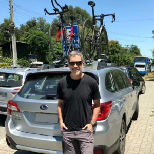 Polo Ramírez Instagram - Recién llegado a Pucón para participar en la posta del Subaru Ironman 70.3 Un día espectacular junto al lago Villarrica. Esperando a mis compañeros de ruta @margarita_masias y @sebalassalle_tri @subaruchile