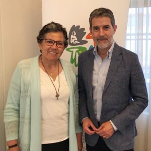 Polo Ramírez Instagram - Gracias, hermana Nelly León, por hacerme parte de la celebración de los 10 años del Centro de Educación y Trabajo Talita Kum de @gendarmeria_cl @fmujerlevantate