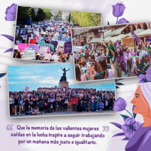 Poncho Lizarraga Instagram - En el Día Internacional de la Mujer, celebramos sus logros, la fortaleza y la resiliencia de las mujeres en todo el mundo. Desde aquí, hoy y siempre nuestro reconocimiento, respeto y admiración. 💜