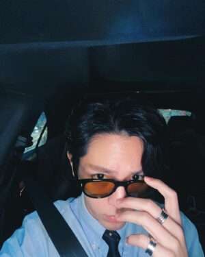 Poompat Iam-samang Instagram - suit up for rainy sunday traffic 🌧️🚦
