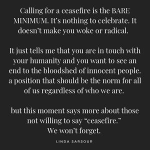 Poppy Liu Instagram - i keep hearing people say what’s happening in g*za is “too complex” to comment on. it’s true, there are many aspects of this conflict that are incredibly long and complex but there are also aspects of this conflict that are extremely not complicated. 

like our global responsibility to call for an immediate c3asef!re. like our naming that what is happening in g*za is a gen0cide — the most thoroughly documented gen0cide in the history of humankind, one that is directly funded by US tax dollars. like our recognition that the incessant b*mbing of hospital after hospital after hospital to the point of collapsing g*za’s entire medical infrastructure and the murder of 11,000  civilians (nearly 5,000 of which are children) and the displacement of 1.5 million p*lestin*ans has nothing to do with “self defense” (or an attempt to safely return h*stages) and everything to do with occupying more land.

i am disgusted by the pr0paganda and misinformation peddled out by western media. i am confused by the willful ignorance and silence of people in the industry i work in.

we call ourselves artists. we claim to be storytellers and creatives. people with strong hearts and curious minds who digest and reflect on the human condition with the most important tool we have, our voice. this is not a time for artists to be silent. 

every day i see a new image, hear a new stat that is burned into my brain forever. every day i try to think of an angle for how to open someone’s heart to care for g*za. all the information in the world is available to you, please find the entry point you need into caring about this. 

@jvp.la action in hollywood tomorrow at 2:30pm. follow their page for updates if you’re in LA or @jewishvoiceforpeace if you’re not. follow @motaz_azaiza @wizard_bisan1 @byplestia for daily updates on what is happening in g*za. #ceasefire