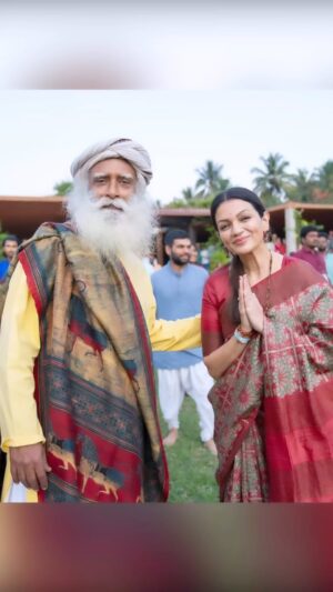 Prachee Shah Instagram - Some visits get etched in one’s memory forever. My visit to the Isha Yoga Center in Coimbatore turned out to be one of those— an unexpected conversation with @sadhguru 🙏 that led me to humbly offer my art ( kathak ) which I am passionate about. Participating in Klesh Nashana Kriya, a powerful aura cleansing process performed in the presence of Linga Bhairavi Devi, left me in ecstatic tears. The meditative trance I experienced at Dhyanlinga left me drenched in tranquility which I am longing for more...

This was not a one-off journey but the start of a journey… of the journey within! @isha.foundation #dhyanalinga #adiyogi #blessed #kathakdancer #actor #pracheeshahpaandya
