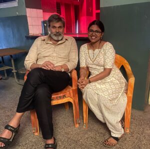 Praneeta Patnaik Instagram - Memories of Paruvu
1. In between shots with @nagababuofficial sir while shooting the most serious scene.
2. Caught in action while prepping with him.
3. BTS while shooting the famous “Dolly-Swathi” encounter with my directors and @nivethapethuraj 
4. First day of shoot where I didn’t sleep for 48 hours. Look at my swollen eyes. 
5. Right after Swathi encounters Kalloji.
6. You know when this will come after you watch the series. 
7. One of the sweetest people I’ve ever met - @sushmitakonidela ma’am. 
8. Sudheer and Swathi in an alternate universe. 
9. Moi boiz @siddharth_vox and @rajashekarvadlapati 
10. Look test of Swathi. 

It’s a bitter sweet feeling, bitter because the shoot is finished,, sweet because you all get to see what we made.
Thank you for your love towards our show and Swathi. This is what truly keeps us going. 
Those who didn’t watch, please watch PARUVU right away on @zee5telugu.