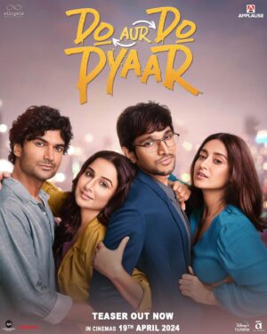 Pratik Gandhi Instagram - Unlike this post, LOVE comes with no warnings! ⚠️❤️

Teaser out now. 

🔗 - Link in bio. 

#DoAurDoPyaar releasing in cinemas on 19th April 2024. 

@applausesocial @ellipsisentertainment @sameern @segaldeepak @shirshagt @tanuj.garg @atulkasbekar @swatisiyer @balanvidya @pratikgandhiofficial @ileana_official @sendhil_rama @garg.prasoon @chainanisunil @devnidhib @happyhippiegurl @finding_shanti @piyasawhney9 @suprotimsengupta @eishachopra @amrita.bagchi @panoramamusic @believemusicindia @aafilms.official
