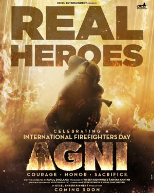 Pratik Gandhi Instagram - This #InternationalFirefightersDay, we celebrate the unsung heroes who risk their lives to save ours. Get ready for #Agni, a tribute to their valour. #ComingSoon

@pratikgandhiofficial @divyenndu @jitendrajoshi27 @saietamhankar @saiyami @justudit @kabir_shah_actor @rahulpdholakia @ritesh_sid @faroutakhtar @kumohanan @kassimjagmagia @vishalrr @roo_cha @thesaranfiles @imanojchouhan @excelmovies @my_bmc #firefightersofindia