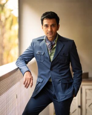 Pratik Gandhi Instagram - 💙
.
.
.
.
Stylist - @styleitwithniki
📸 - @lovdipsingh
Shirt - @studio_anuraagk
Jacket and pants - @italianvegaofficial
Footwear - @whitemuds_official 
Hair - @sandypanwar1810 
Makeup @sayyed_makeup_art 
Managed by @kaajalgb