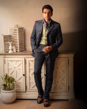 Pratik Gandhi Instagram - 💙
.
.
.
.
Stylist - @styleitwithniki
📸 - @lovdipsingh
Shirt - @studio_anuraagk
Jacket and pants - @italianvegaofficial
Footwear - @whitemuds_official 
Hair - @sandypanwar1810 
Makeup @sayyed_makeup_art 
Managed by @kaajalgb