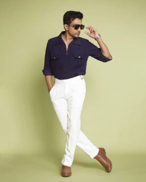 Pratik Gandhi Instagram - Do aur do aur do = 6 days to 19th April

#DoAurDoPyaar releasing in theatres near you!

.

.

Stylist @styleitwithniki
📸 @lovdipsingh
Shirt @ostilos.official 
Trousers @italianvegaofficial
Sunglasses @shethoptical
Footwear - @yoho_lifestyle 
Hair @sandypanwar1810 
Makeup @sayyed_makeup_art 
Managed by @kaajalgb