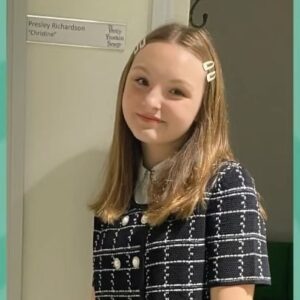 Presley Richardson Instagram - Soooo the strike is over so let me introduce everyone to Christine! 💜Pretty Freekin Scary is on  @disneyplus @disneychannel #prettyfreekinscary #presleyrichardson