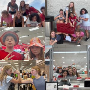 Presley Richardson Instagram - What a first month of school… honored to be there to support our seniors in their ring mass..the student council retreat… to the back to school dance…#princesspeach #nintendo @nintendoamerica #target #barbie