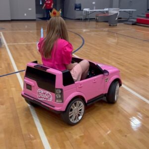 Presley Richardson Instagram - What a first month of school… honored to be there to support our seniors in their ring mass..the student council retreat… to the back to school dance…#princesspeach #nintendo @nintendoamerica #target #barbie