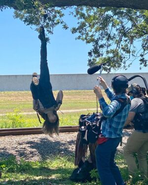 Presley Richardson Instagram - Had a great time hanging around on this set!.. The Park released today! #ThePark #vanishingangle #xyzfilms @amazonstudios
