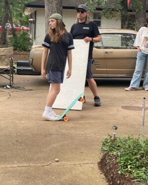 Presley Richardson Instagram - That’s a wrap on #caseysfavoritesong … living in the 80’s … #cars #cassettetapes #mixtape #skateboard #records and amazing friends ….