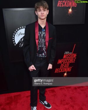 Preston Oliver Instagram - Had a great time at the Mission Impossible Dead Reckoning Part 1 early movie screening! Thank you @avakolker for the invite! Had so much fun