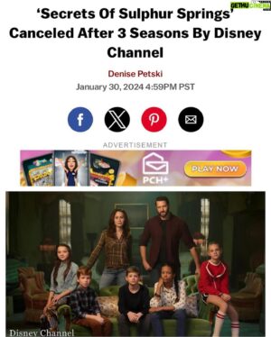 Preston Oliver Instagram - Welp we can officially put the news out there.. so sad to see this great show come to an end but man what a fun 3 seasons we had. I loved every day on set surrounded by the people I grew close to. We all watched each other grow up during the time of filming this show and built an amazing friendship. The Cast, writers, and crew will be a big family forever 🙌🏻. So grateful for the opportunity to do this series. Secrets of Sulphur Springs will be missed 🥲