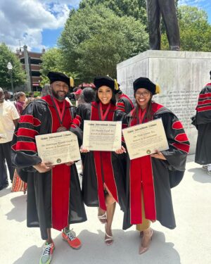 Pretty Vee Instagram - Big GOD Don’t Play About Me! 🎓🤩
May God Keep Adding To My Resume. 

Wow Just Wow!!!!✨
Thank everyone for your support and thank you Global International Alliance for my first Honorary Doctoral Degree. This moment is a BIG DEAL For me & I wont take it lightly!. I deserve everything that JESUS has for me.✨
Wake up everyday expecting greatness & acceleration even when people DOUBT you! God always has the last SAY SO!. 

Mommy I love you so much Dr. Gipson @itspastor_g 
To my brother & sister congratulations as well Dr.Excells
We have done & still doing the work! I love this for us!
I Love you Guys❤️

This Is Only Thee Beginning….. God Is Just Getting Started🙏🏽

Love Y’all 🫶🏼 

Dr. Excell 💋