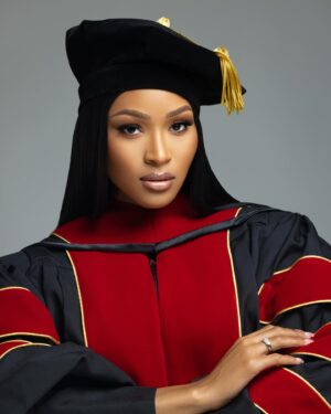 Pretty Vee Instagram - From now on , Address Me As Dr.Excell 🎓🤩
I am Very honored &  blessed to receive my First Honorary Doctoral In Humanitarianism! ✨

Thank You Jesus, Mother,Family, Friends For Always Supporting Me Through It All! 
This Moment Right Here Is ALL GOD…. 
Thank You Global International Alliance for acknowledging my philanthropy efforts! 
The Bible says the blessings of the Lord maketh rich and addeth no sorrows, Today I honor God for every blessing he’s bestowed upon my life. I pray he continues to guide me and lead me to walk in obedience so I will eat the good of the land. I thank him today for the fruits of the spirit showing up right in front of my very eyes. 

Thank You All, For Always Rooting for Me🫶🏼
I Love You💋

MUA: @picaasso 

📸: @sterlingpics
