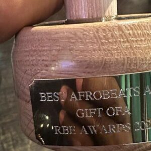 Prince Thompson Iyamu Instagram - A very big congratulations to my Geeeee @gift.ofa for winning the Best Afrobeats Act - WATERPROOF at the @rbeawards 2023…

📹: @booponetime | @dnctv.media 

cc: @dncmusicmgt 

#dncgroup #dncmusicmgt #dnctvmedia #dnclondon #giftofa