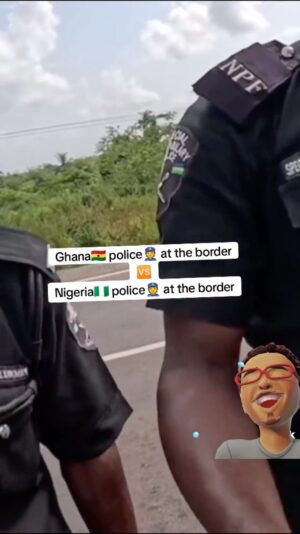 Prince Thompson Iyamu Instagram - 😂😂😂 Na wao, this banter na really entertainment, from Ghana 🇬🇭 Jellof vs Nigeria 🇳🇬 Jellof to Ghana police vs Nigeria police 👮 😂😂😂 the battle still continues. Ghana police and woman “Pkakus” na 5&6 while Naija police 👮 and money na 5&6 two mumu police in different lands, very interesting indeed.

This Page does not support any violence 👊🏽 🔫