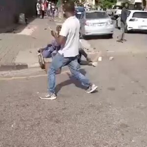 Prince Thompson Iyamu Instagram - The aftermath of Nigeria’s defeat of Bafana Bafana yesterday. At Johannesburg, violence started being unleashed on Nigerians there just because we won 🏆 and they could not handle it.

This page does not support violence 👊🏽🔫