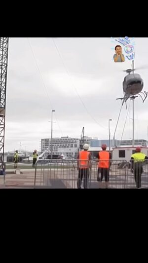 Prince Thompson Iyamu Instagram - 😱Oh dear, poor helicopter 🚁 was screaming 🙀 in pain as it died. I had to watch it over and over again to know what went wrong. Watch closely as the ground personnel in a black T-shirt and black jeans jump and grab the floppy cable, causing it to hit the rotor blade. The effect is opposite above the rotor, and it was at the point where the cable reversed its direction of tension, pulling the guy before he could even react. The pilot 🧑‍✈️ should have known that it would happen.

This page does not support violence.
