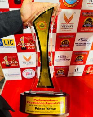 Prince Yawar Instagram - I feel honoured (blessed) 🥹🤍

#princeyawar #awards