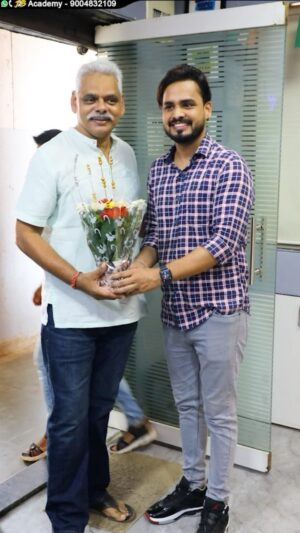 Prince pandey Instagram - Thank u soo much sir for coming to our Academy & supporting me. Our students really enjoyed the workshop. Thanks for making our students feel comfortable and boosting their confidence.☺️ ❤️