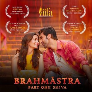 Pritam Chakraborty Instagram - A successful evening out for the #Brahmāstra : Part One – Shiva music team at the IIFA this year. 
A big thank you to the audience for all your love, votes and all the music awards❤️‍🔥

#IIFA2023 
@iifa @ayan_mukerji @karanjohar @amitabhbhattacharyaofficial @arijitsingh @shreyaghoshal @sonymusicindia #RanbirKapoor @aliaabhatt @amitabhbachchan #AkkineniNagarjuna @imouniroy @apoorva1972 #NamitMalhotra @marijkedesouza @brahmastrafilm @dharmamovies