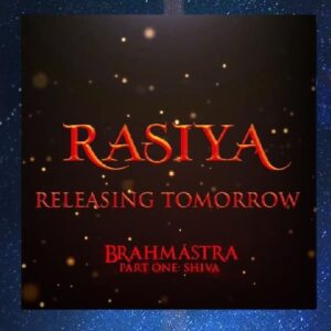 Pritam Chakraborty Instagram - Rasiya!
It has symbolised love in Brahmāstra for years... The love between Shiva and Isha, and the love we feel for it.
Now it's about to be yours, and we hope you Love it, too. 🤞💥