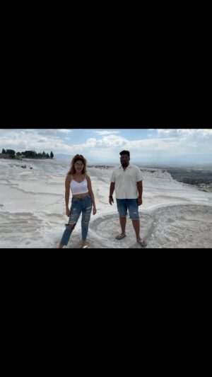Priyanka Chincholi Instagram - "Diving into the wonders of Pamukkale! 💦✨ #PamukkaleAdventure"

Have u been to these places, if yes then comment the place below😊 
@priyankarakesh_rpforever @rakesh170684 @priyankachincholi_fandom #pamukalleturkey #pamukalle