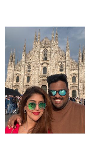 Priyanka Chincholi Instagram - Happy birthday to my samiiii @rakesh170684 🎂💋

Bzo it's trending 😉
#pushpa

 #italy #milan #duomo #duomodimilano🇮🇹 #uk #banglore #priyankachincholi #prikesh #rpforever #rakeahkumar