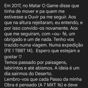 ProfJam Instagram - Bom Domingo a todos ♡
5ª temos o primeiro single do MDID
𝓜𝓒