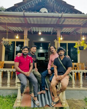 Pruthvi Ambaar Instagram - Together we shine, Bright !❤️
#friends #nature #kalasa #hillstation #naturelovers #saveforest