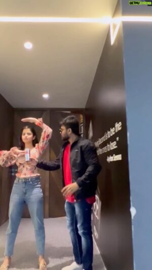 Pruthvi Mukka Instagram - Coke coka 💃🏻…. One more from liger
@don_pruthvi 
@ananyapanday 
@thedeverakonda