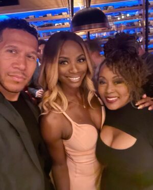 Ptosha Storey Instagram - *About last night * 
Had a blast celebrating “Paramount” Emmy Nominees last night . Also got a chance to hang out with my BET/OVAL/Sistas family too. @tajavsimpson @iamnovibrown @lodricdcollins Oh ! What a  time! Love them 💕 Congratulations to all the paramount nominees. 🎉 ( swipe)

#emmynomineeparty
#2022emmynominees
#paramontplus 
#paramountland 
#bet 
#theovalonbet