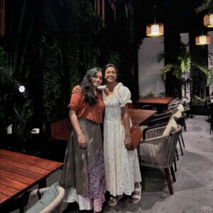 Punarnavi Bhupalam Instagram - Where there is friendship and mutual respect, there is a bond that can weather any storm.
.
.
We never take pictures when we meet but this time, we made sure we did 😊 @vithikasheru