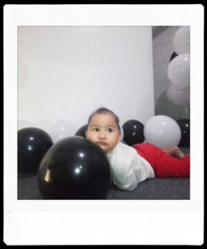 Qausar Harta Yudana Instagram - Anak bayik 🍼🩵 -V- 

#babyboy #twin #maqau #lv 

📸 @dindazani