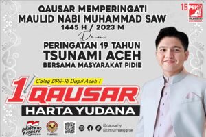 Qausar Harta Yudana Instagram - Rakan-rakan lon, yang na di pidie jeut ne meurapat bak awak kamo dalam acara maulid nabi muhammad SAW & dzikir bersama memperingati hari tsunami, lokasi getanyo di Pidie Convention Center 🙏🏼
.
#maulidnabimuhammadsawaceh #pidieconventioncenter #dzikirtsunamiaceh