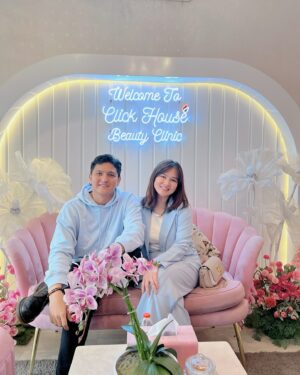 Qausar Harta Yudana Instagram - Udah masuk libur panjang buat tahun baru, wajib me time di @myclickhouse supaya 2024 glow up 🥰🥰✨ #akusudahkeclickhouse